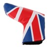 Union Jack Design Blade Golf Putter Cover PU Leather Golf