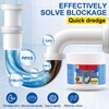 BELL BIRD Drain Opener,Powerful Unclogging,Crystal lye, Sodium hydroxide, Unclog drains,