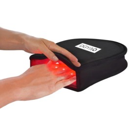 DGYAO Red Light Therapy Therapy Gloves for Carpal Tunnel Rechargeable Heating Padscolor: Black