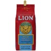 Lion Coffee, Toasted Coconut Flavor, Light Roast, Whole Bean, 10 Ounce Bag
