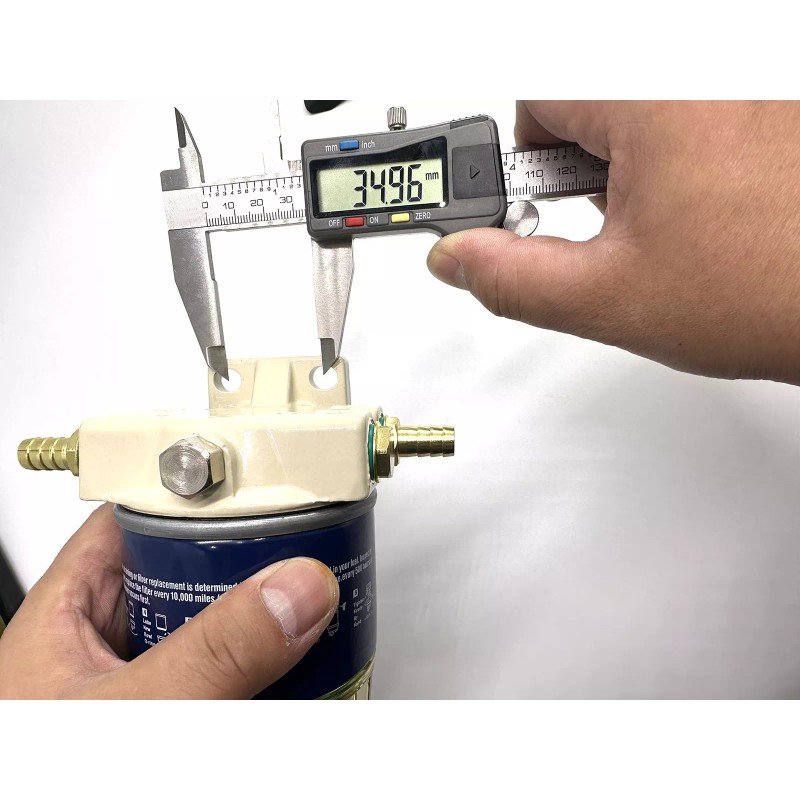 HENKYO R12T Fuel Filter Water Separator Complete Kit For Gas