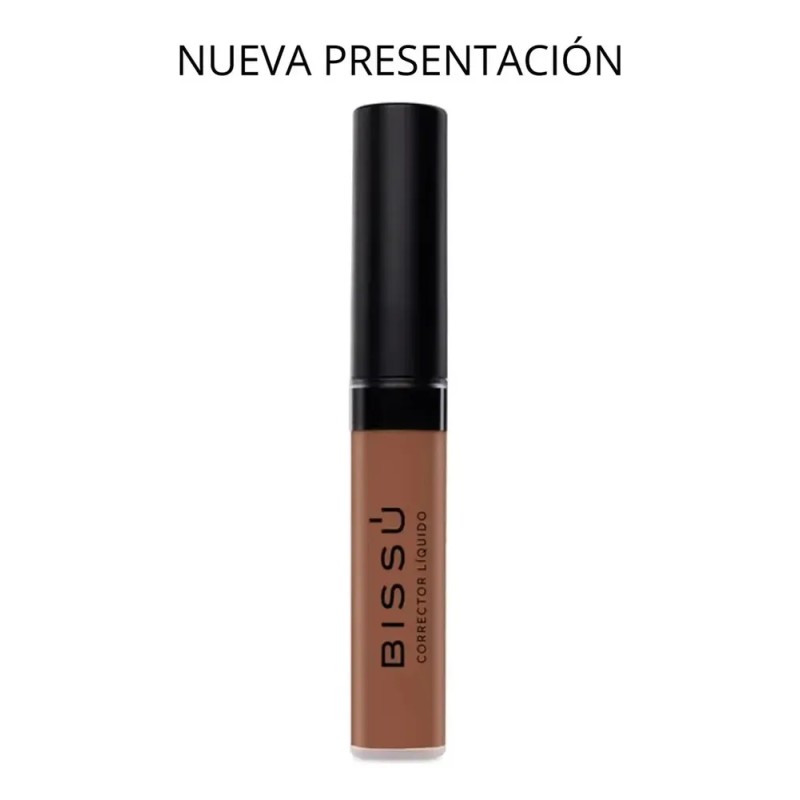 Corrector Líquido Bissú Tono 10 Brownie