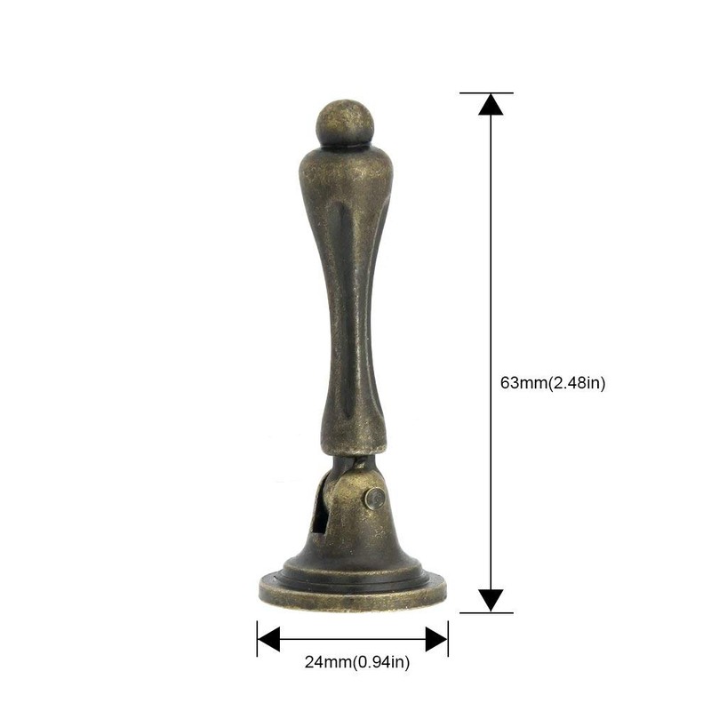 Paor Vintage Cabinet Knobs Drawer Handle Pull 8 Pack Decorative