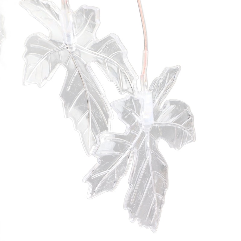 Solar Wind Chimes Maple Leaf LED Mobile Wind Chimes Lights