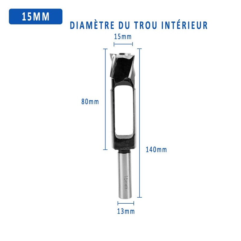 Wood Plug Cutter Dowel Maker Deep Drill Bit Woodworking Tool