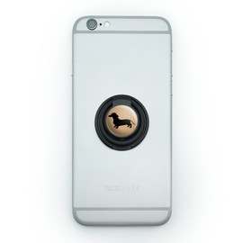 Dachshund Wiener Dog Mobile Smart Phone Finger Ring Grip Holder Stand
