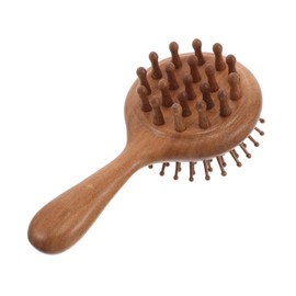 BIUDECO Traditional Scalp Massage Comb Meridian Wood Hair Comb for Women Comfortable Massage Tool