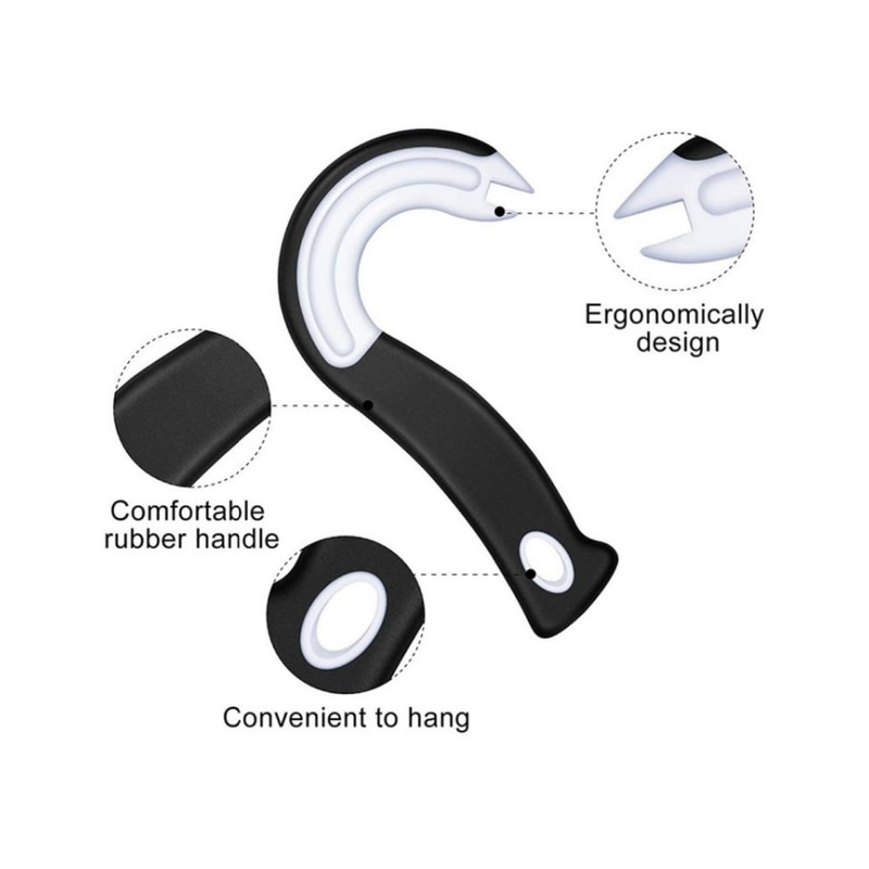 Luvilly Easy Open Ring Pull Can Opener Jar Openers No-Slip