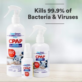 CleanSmart CPAP Disinfectant Spray to Go, 2 oz Travel Bottle, (Pack of 3)