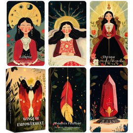 EMPATHSOUL Inner Power Oracle Cards, Life Oracle Cards for Beginners, Confidence, Spiritual Feminine Empowerment Growth Oracle Deck, Perfect for Emotional Support, and Self-Discovery