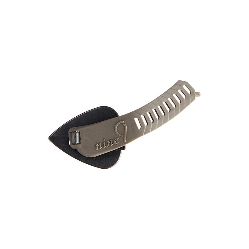 TAB TE126-MBK x GY (HARD) Flat Pick Nine9 Teardrop Guitar