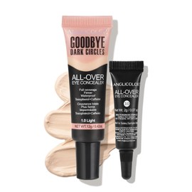 Anglicolor Liquid Concealer, Concealer Full Coverage for Dark Circles, Brightening, Long Lasting, Color Correcting for Women, Vegan & Cruelty-Free (01#Light, 12g)