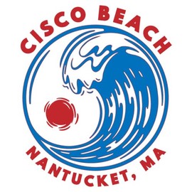 U.S. Custom Stickers Cisco Beach Nantucket Surf Sticker 4 Inch
