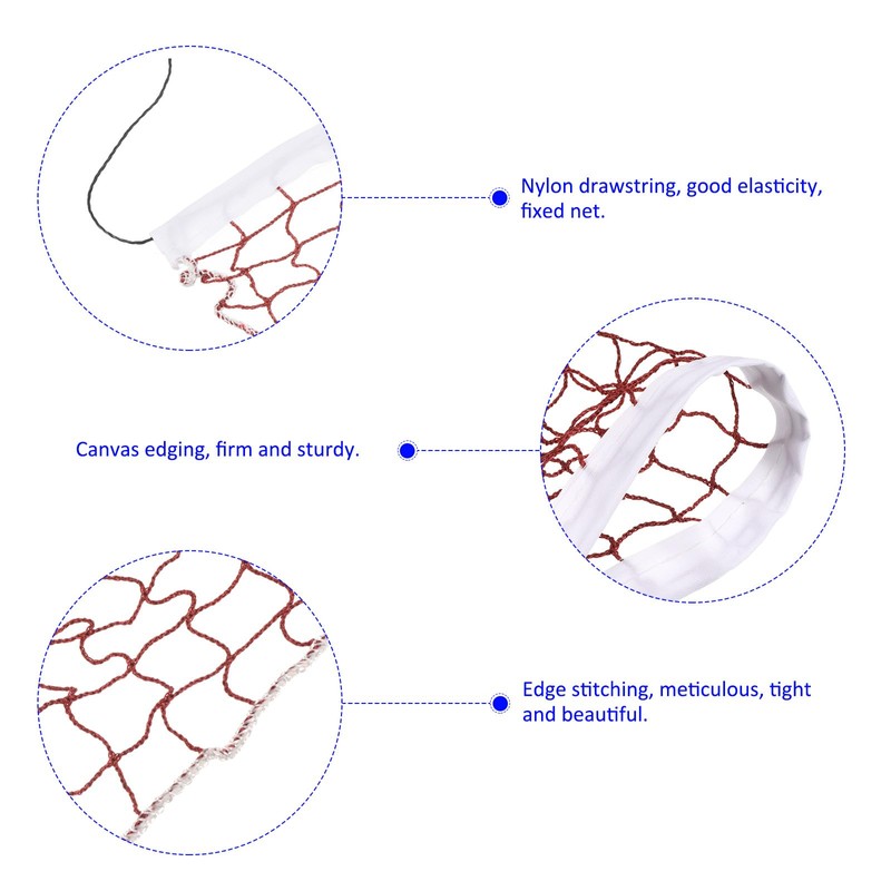 M METERXITY Foldable Badminton Net - Portable Badminton Durable Badminton