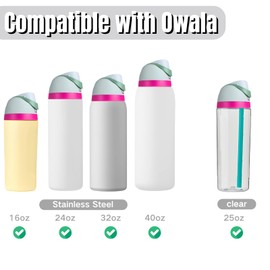 Replacement Lid Compatible with Owala Freesip, One Button Water Bottle Top Replacement Cap No Leakage Replacement Accessory Compatible with Owala Cup 16oz 24oz 32oz 40oz （Army green）