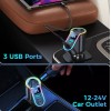 Joyroom Cargador Auto Joyroom Cr-cl21-carga Rápida Pd3.0 Y Qc3.0 Rgb