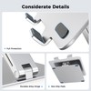 AboveTEK Laptop Stand, Adjustable Portable Computer Riser, Ergonomic Aluminum Notebook