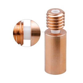 3D Printer Bimetal Heatbreak Upgrade All Metal Ceramic High Flow Throat Bi-Metal Heatbreak,Compatible with Sidewinder X1 X2, Original Kraken Chimera + Cyclops Plus Muti Color Hotend 3D Printer