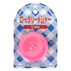 1.5 Meter Tape Measure - Pink 2065-12 [12 pcs]