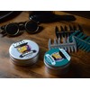Babro Pomade Mesh Comb (Grey) & Black Comb & Black