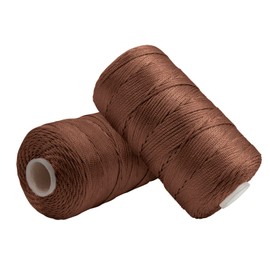 Uiopa Macrame Cord 1.5mm x 400m, Nylon Macrame Yarn for Crochet and Knitting, Camel Macrame String Craft Rope for Wall Hangings, Dream Catchers, Jewelry Making, DIY Craft Projects