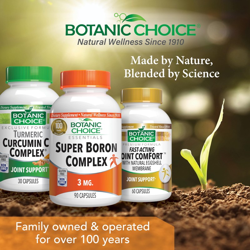 Botanic Choice Super Boron Complex (3mg) - Promotes Bone &