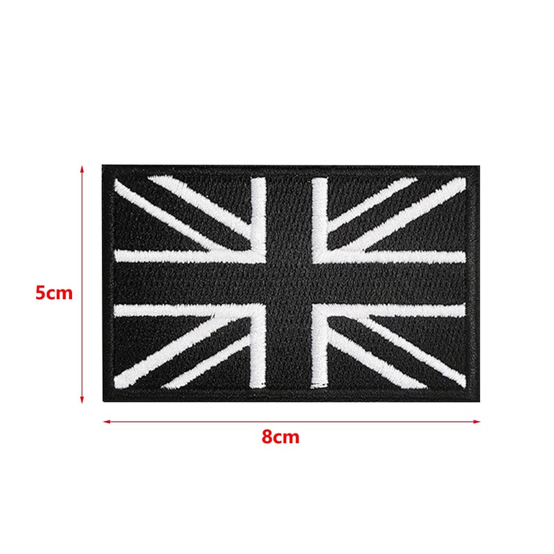 United Kingdom Flag Patch,2pcs Tactical Great British Union Jack Patch