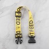 CENWA Do Not Feed Dog Collar Yellow Caution Dog Collar