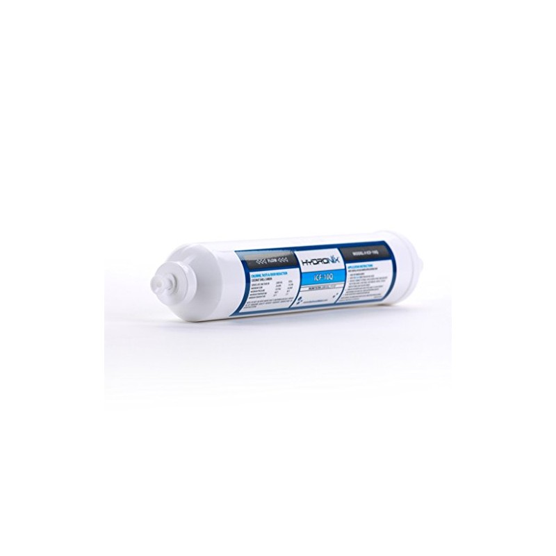 Hydronix ICF-10Q/3 Inline Post Activated Carbon Water Filter Replacement Cartridge