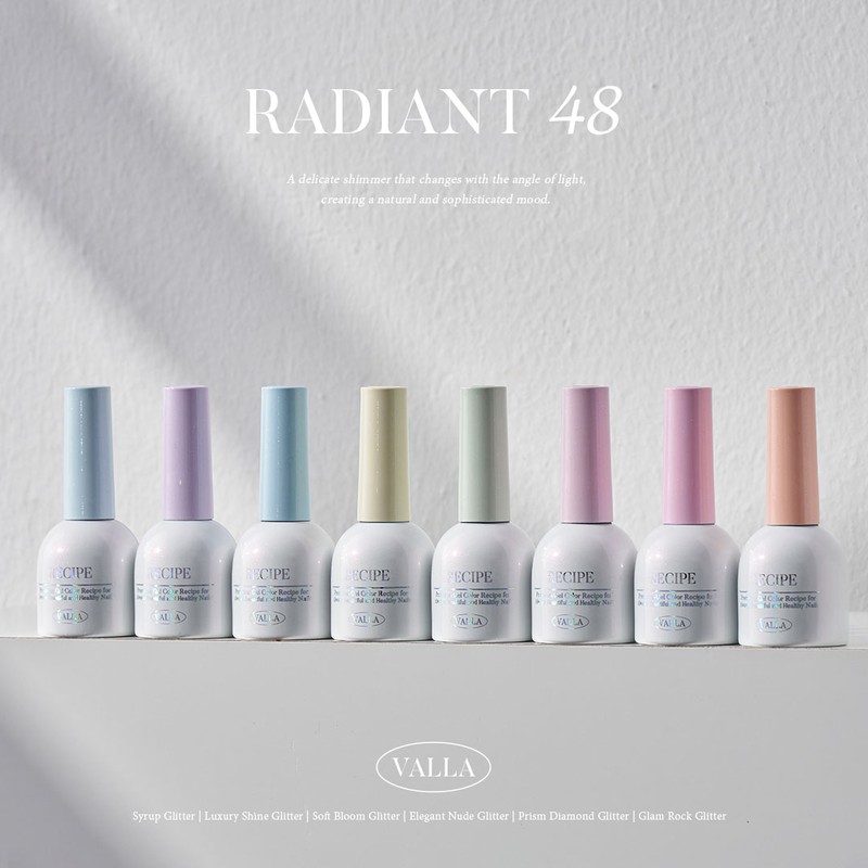 Balagel Radiant Syrup Glitter Gel 8-piece set / 발라젤 레디언트