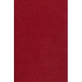 1 Sheet of Craft Felt 20 x 30 cm Thickness 1 mm Choice of Colours (Bordeaux)