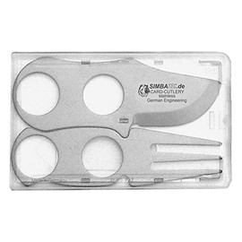 SIMBATEC Card - Cutlery made of stainless steel - Made in Germany