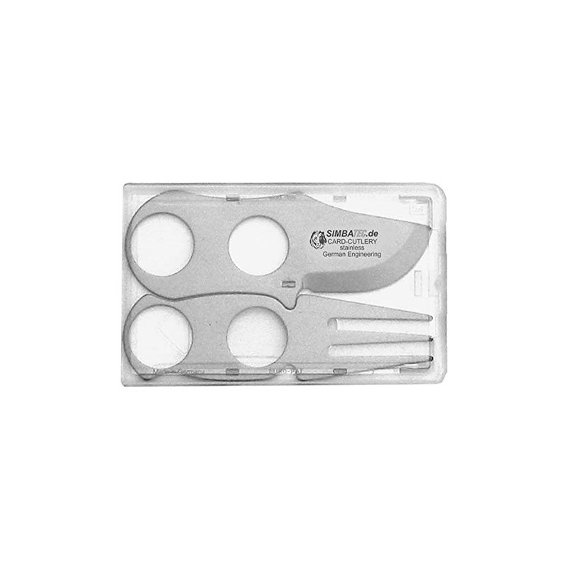 SIMBATEC Card - Cutlery made of stainless steel - Made