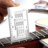15 Pieces Guitar Luthier Tools Set Including String Action Ruler