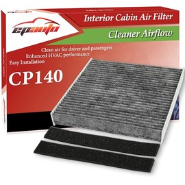 EPAuto CP140 (CF10140) Cabin Air Filter Compatible with Nissan Altima, Maxima, Murano, Sentra, X-Trail, Infiniti FX35, FX45, G35, Mitsubishi Outlander, Eclipse Cross, Lancer, RVR - Fits 2000-2025