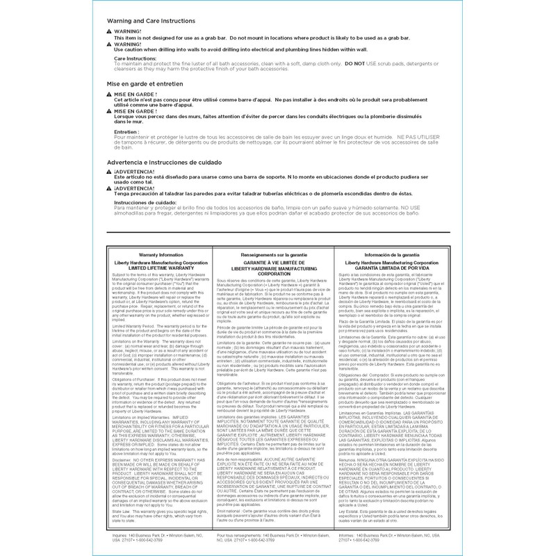 Franklin Brass 127731 Jamestown Bath Hardware Accessory Towel Ring, Polished