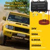 24V 500A Remote Battery Disconnect Switch Kill Switch for Truck-Auto