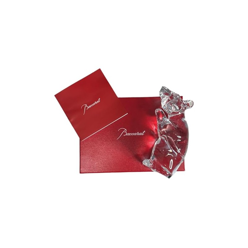 Baccarat Crystal Zodiaque Clear Mouse 2020 Figurine #2813060