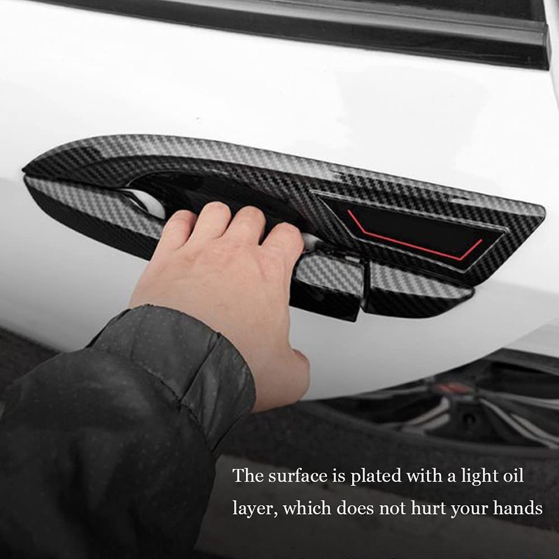 Boltry ABS Exterior Door Handle Cover Decoration & Door Bowl
