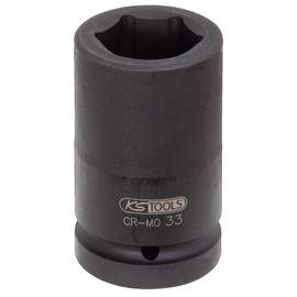 KS Tools 515.1832 Hexagon impact socket, deep, 1", 32mm