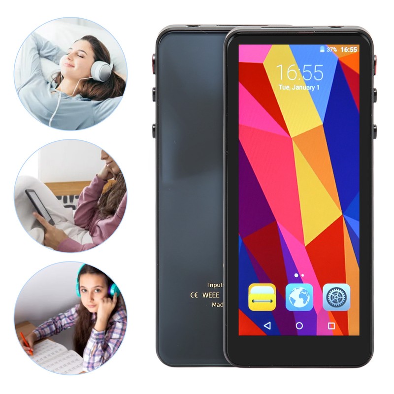 MP4 Player 4.0inch Full Touch HD Screen Noise Reduction HiFi