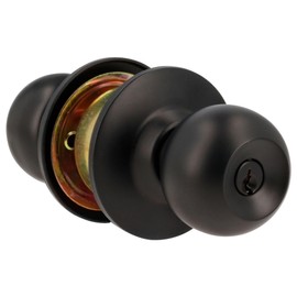 Prolok Pomo cilíndrico bola función entrada, acero negro, llave estándar