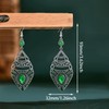 WUWEIJIAJIA Bohemian Style Retro Geometric Alloy Dangle Drop Earrings Ethnic