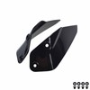 Midimttop Motorcycle Side Windshield Windscreen Side Panel Deflector Airflow Hand