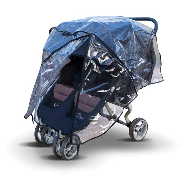 Rain Cover for Bugaboo Donkey Duo Double, Made in The UK from Supersoft PVC