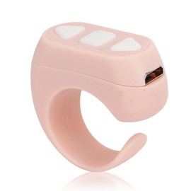 Control Remoto Bluetooth TikTok Page Turner, Clicker de Anillo de Desplazamiento para Cámara Novedosa Grabación de Video Obturador Selfie Botón, Control Remoto de Dedo para