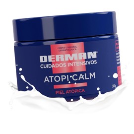 Derman Cuidados Intensivos Atopi Calm  Crema corporal dermatolgica 300 g para piel atpica, muy sensible y con tendencia a irritacin o enrojecimiento  