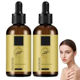 Anti-Wrinkle Firming Serum Firm and Plump Face Serum Hydrates and Locks in Moisture, Softens the Skin, Suitable for Dry and Loose Skin, and Reduces Fine Lines (30ml*2)