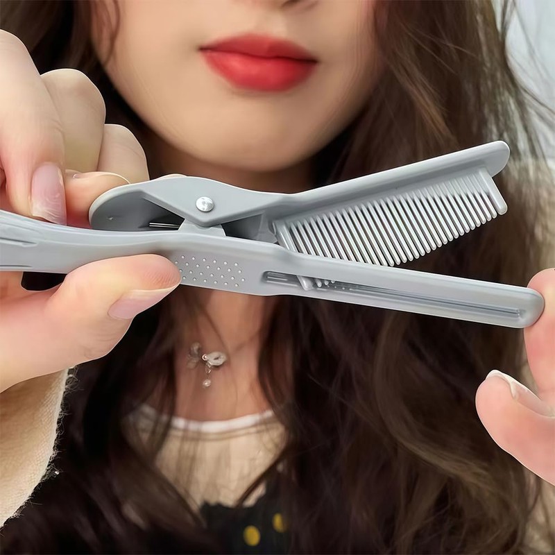 Teasing Clip Comb,Coloring Styling Hair Straightening Tools, Rat Tail Teasing