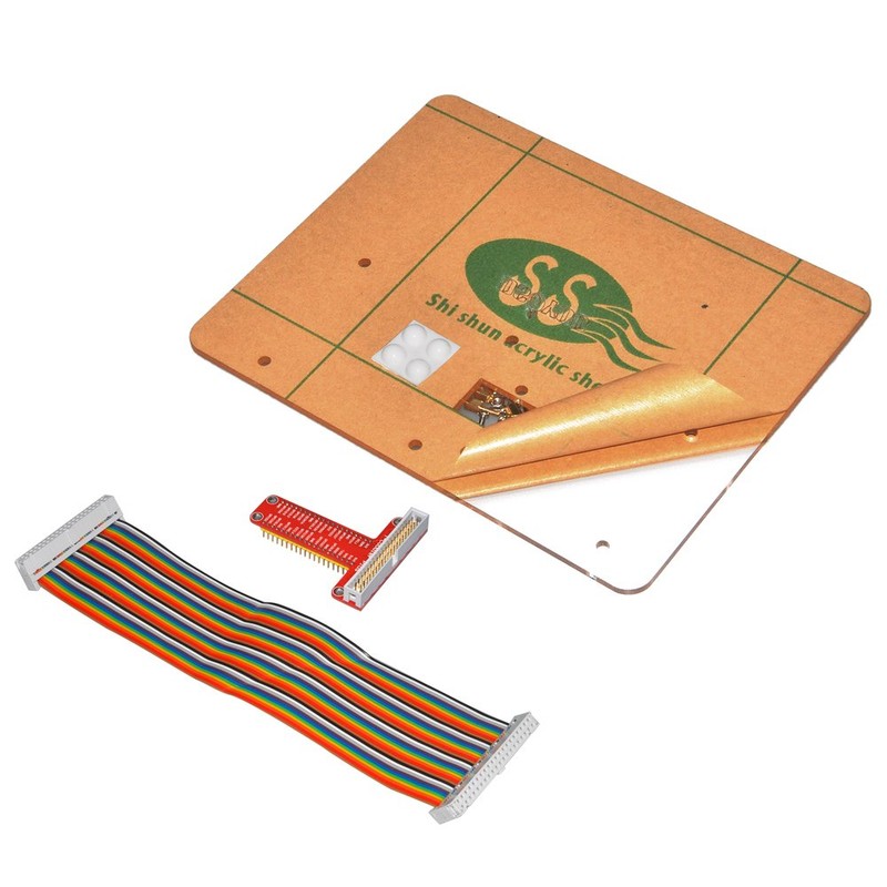 Experimental platform and T-type GPIO expansion board for Raspberry Pi,3B,2B,B,A+,B,A,Raspberry